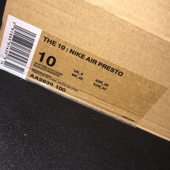 THE TEN : NIKE AIR PRESTO - Picture 7 of 8